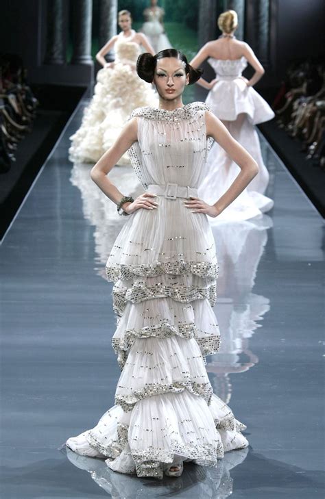 dior haute couture fall winter 2008|christian Dior fashion designs.